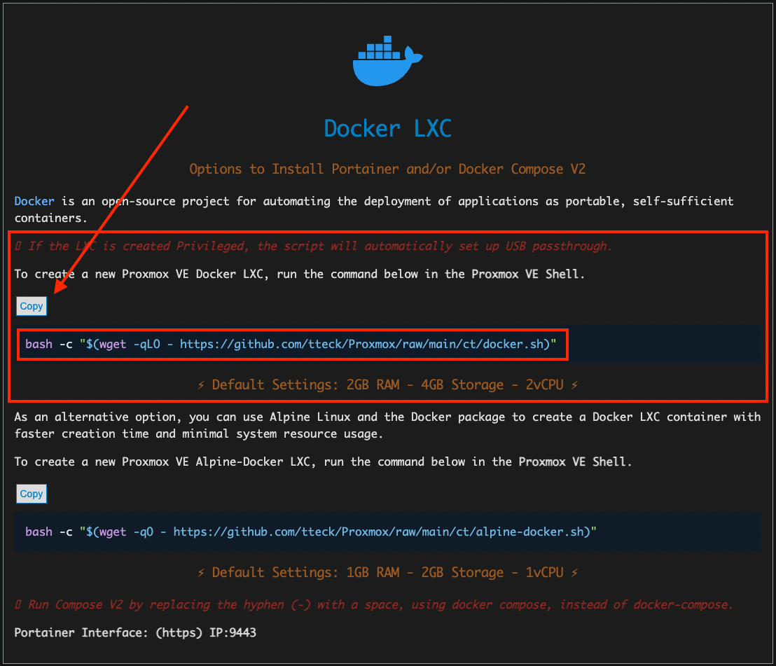 The Fastest Installation Of Docker And Portainer On Proxmox VE