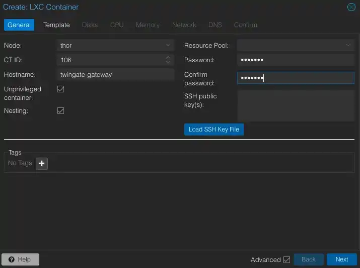 Proxmox VE - LXC container - General