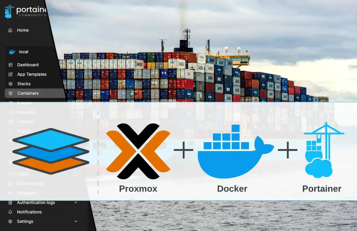 Найшвидша інсталяція Docker і  Portainer у Proxmox VE