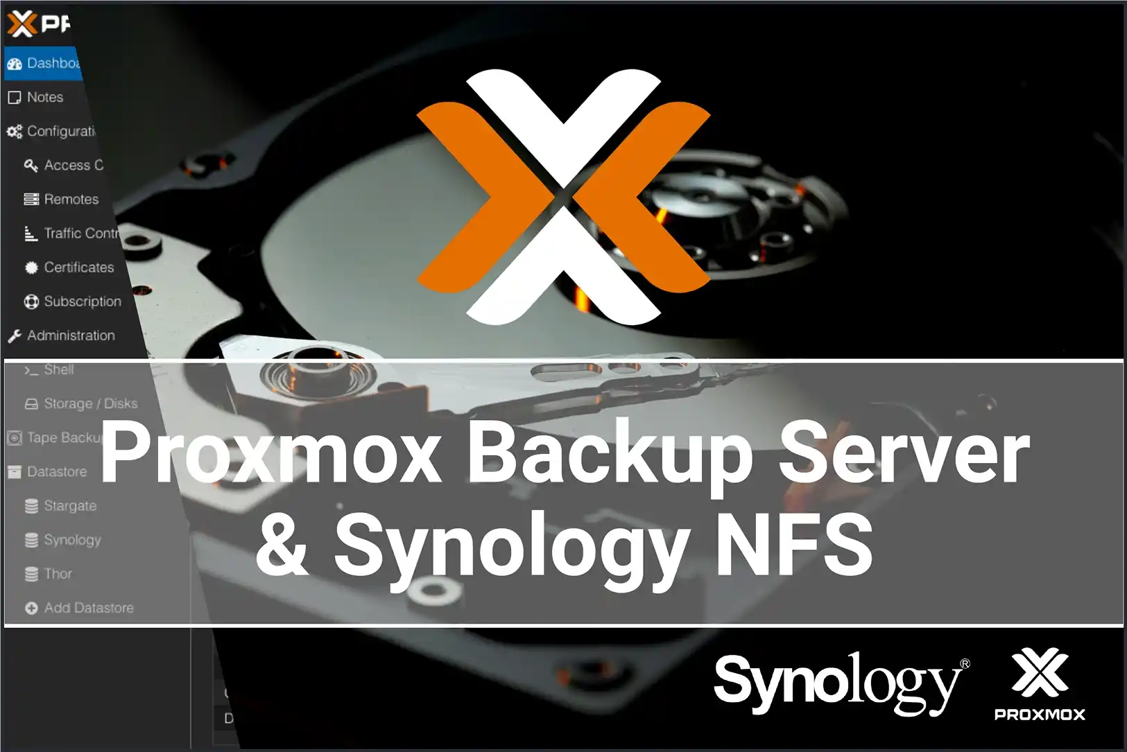 Proxmox Backup Server та Synology NFS